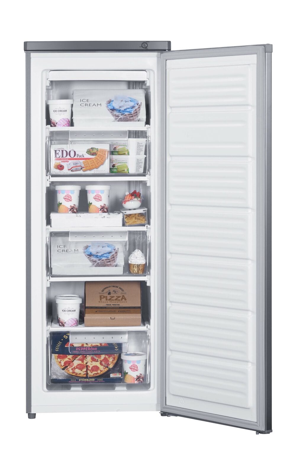 Danby 6.0 cu. ft. Upright Freezer in Stainless Steel DUFM060B1BSLDB